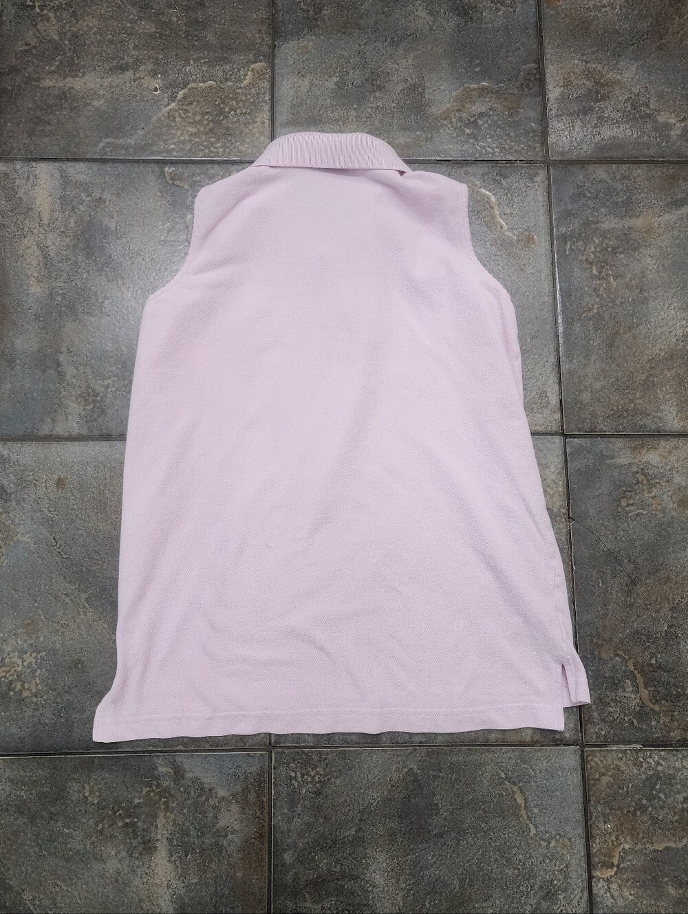 Vintage 90s Disney Golf Collection Women's Medium Minnie Sleeveless Polo Shirt - Picture 6 of 8
